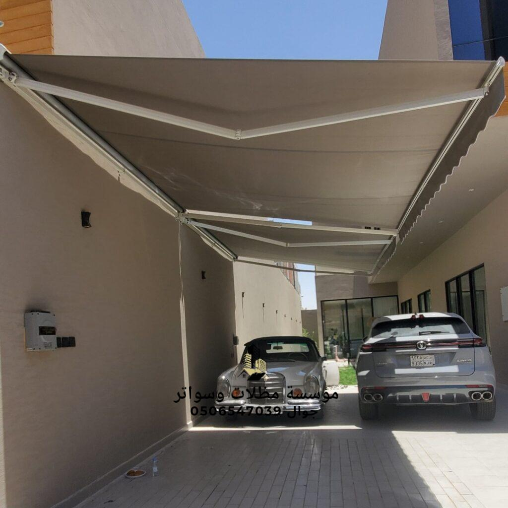 مظلات سيارات متحركة