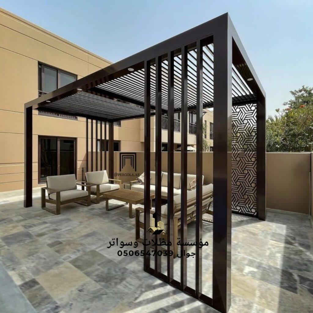 مظلات الحديد في الرياض