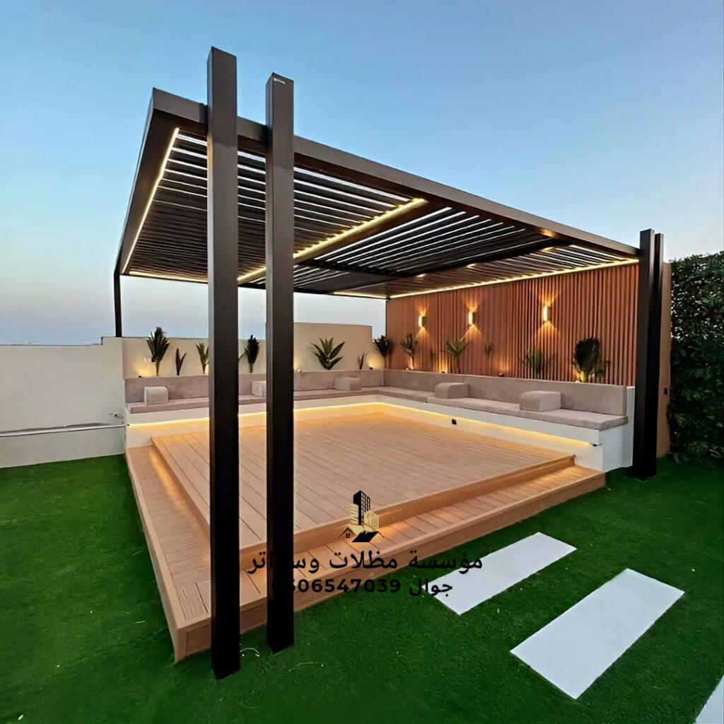 تصميم البرجولات تصميم البرجولات